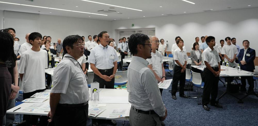 設立趣意書の唱和