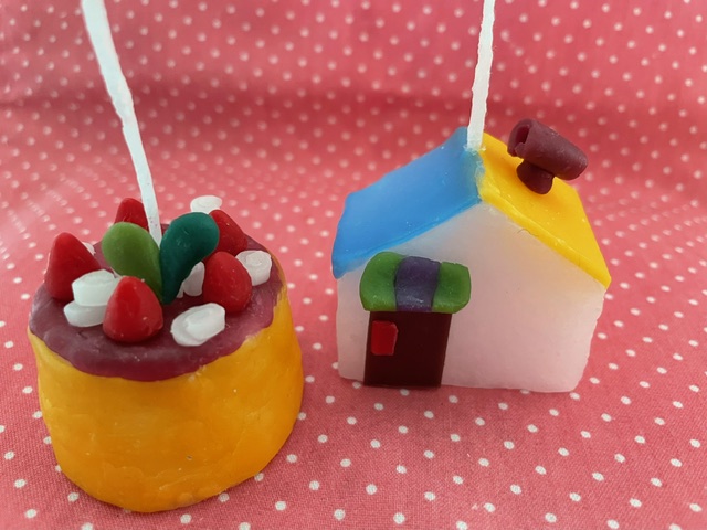 当日は、家かケーキどちらかを選択して作成します