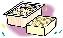 豆腐と豆のイラスト
