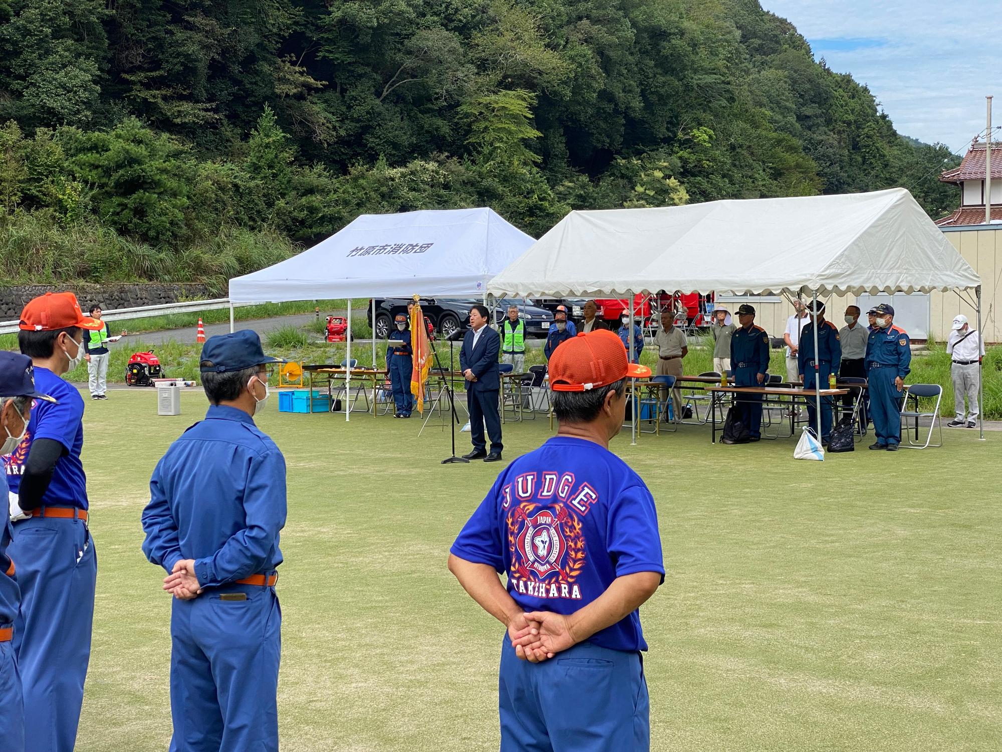 230903_消防ポンプ操法競技大会竹原支部予選会01