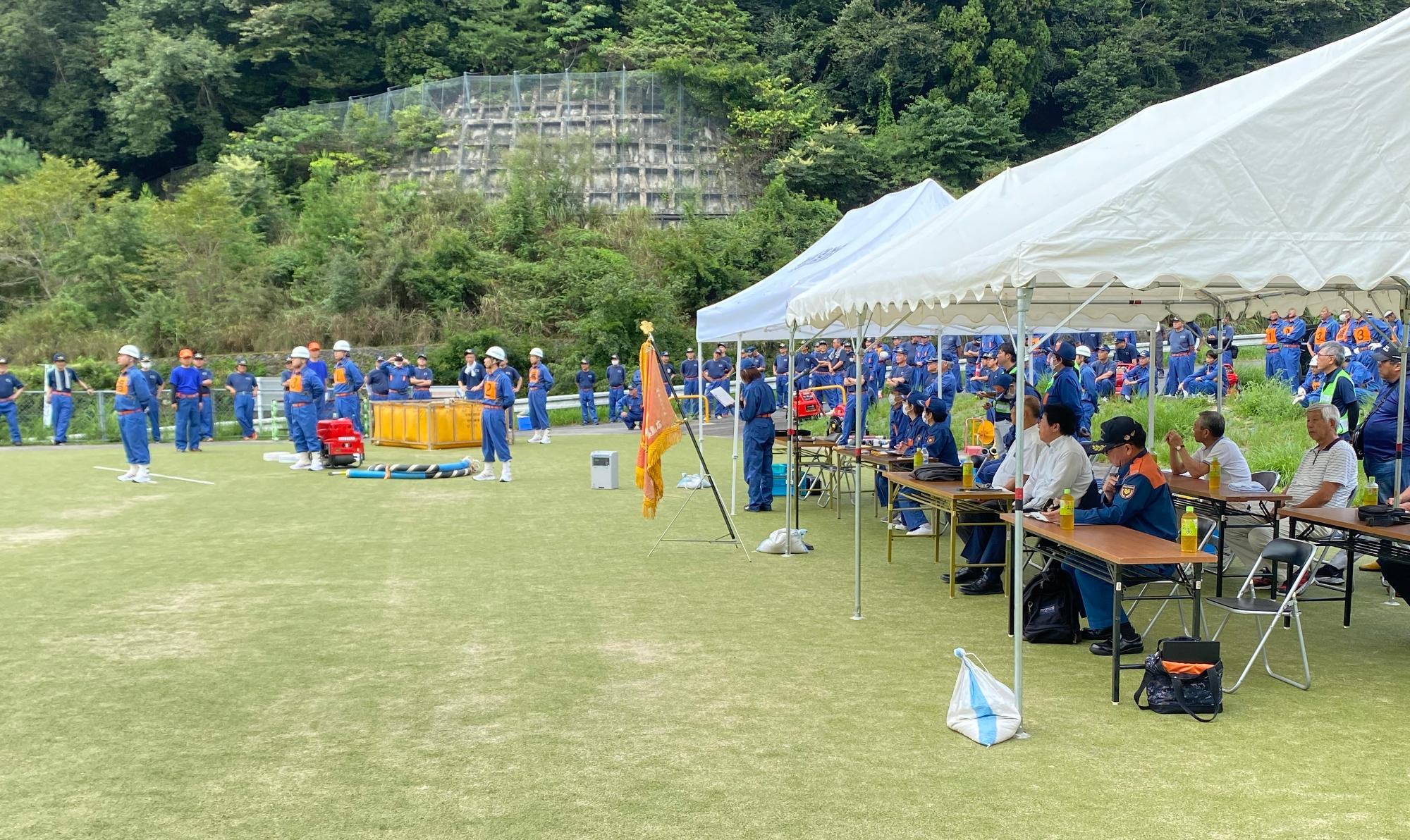 230903_消防ポンプ操法競技大会竹原支部予選会02