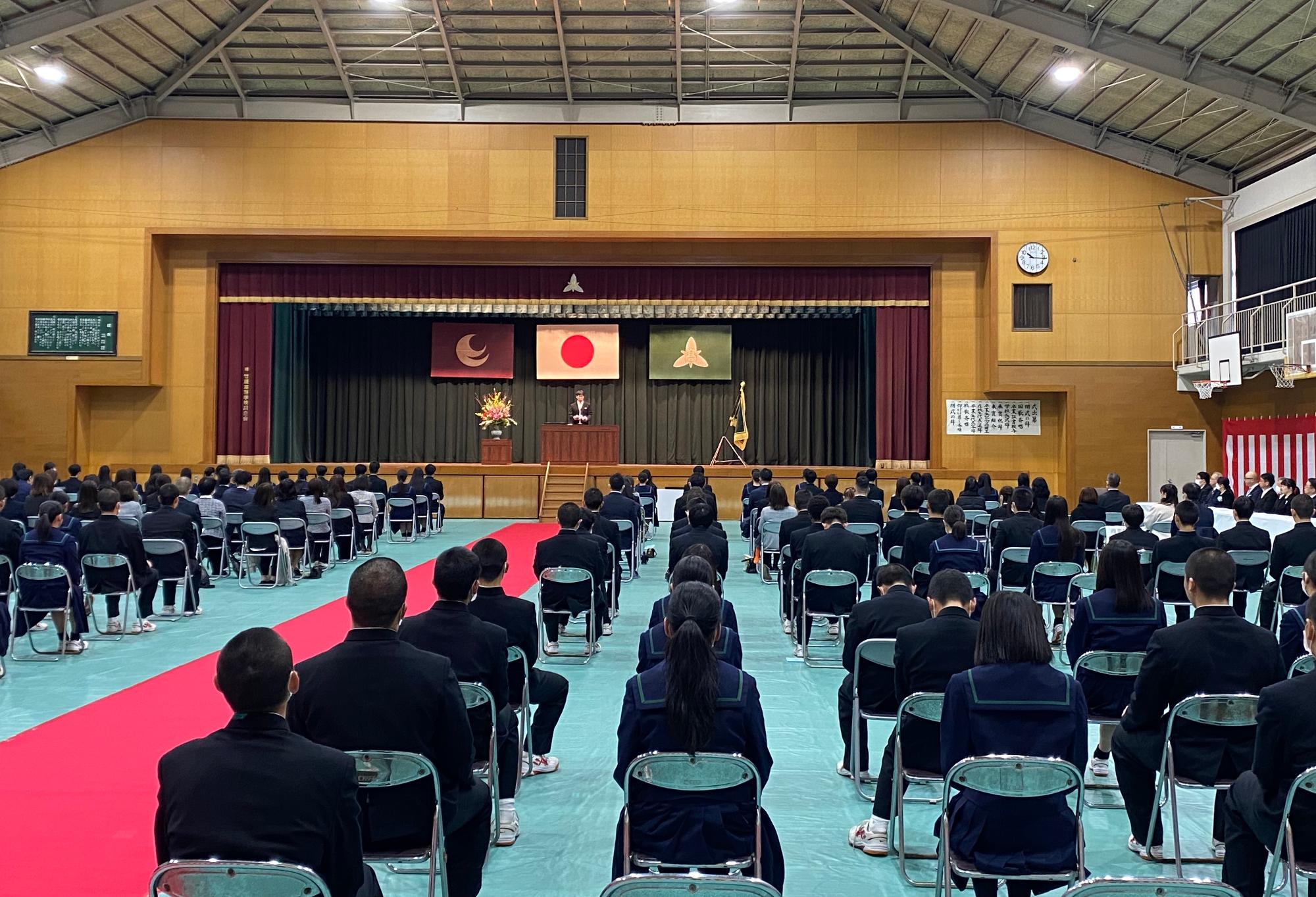 240302_竹原高校卒業証書授与式