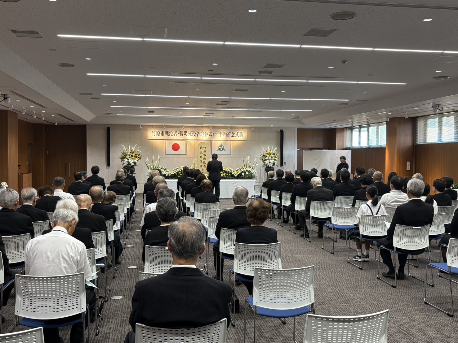 250801_竹原市戦没者・戦災死没者追悼並びに平和祈念式典