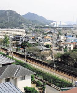 平成22年の大乗地区の住宅街の写真