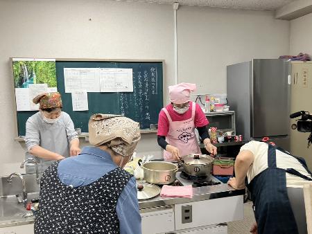 調理の様子