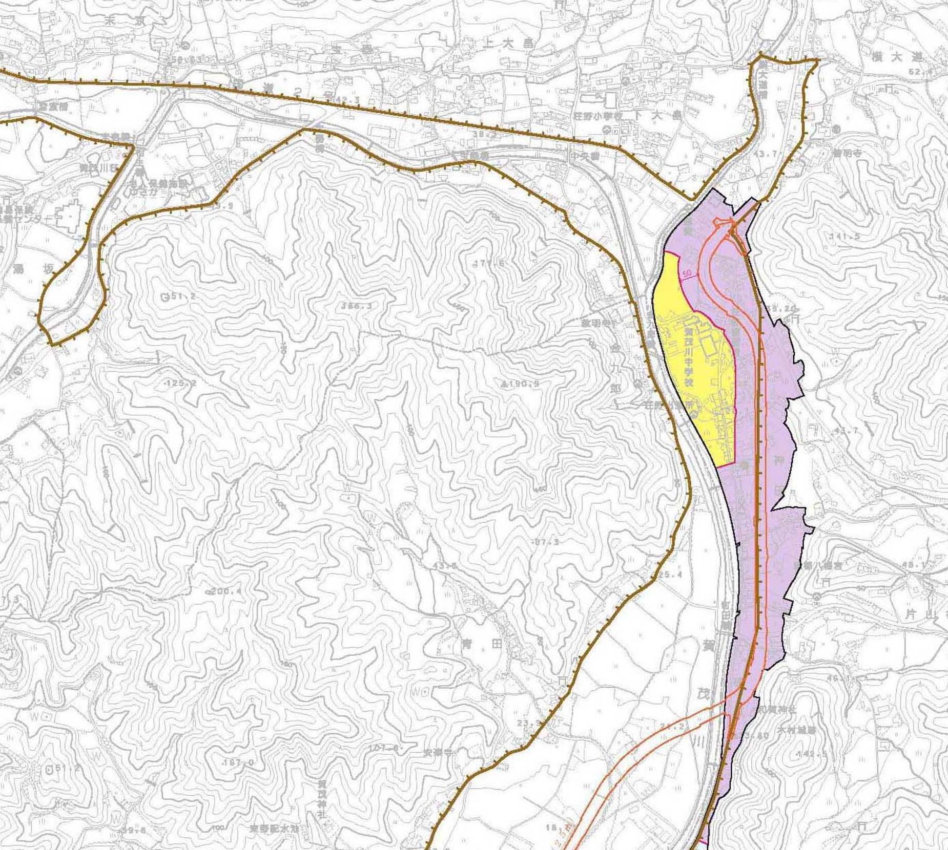 都市計画図e03の地図画像