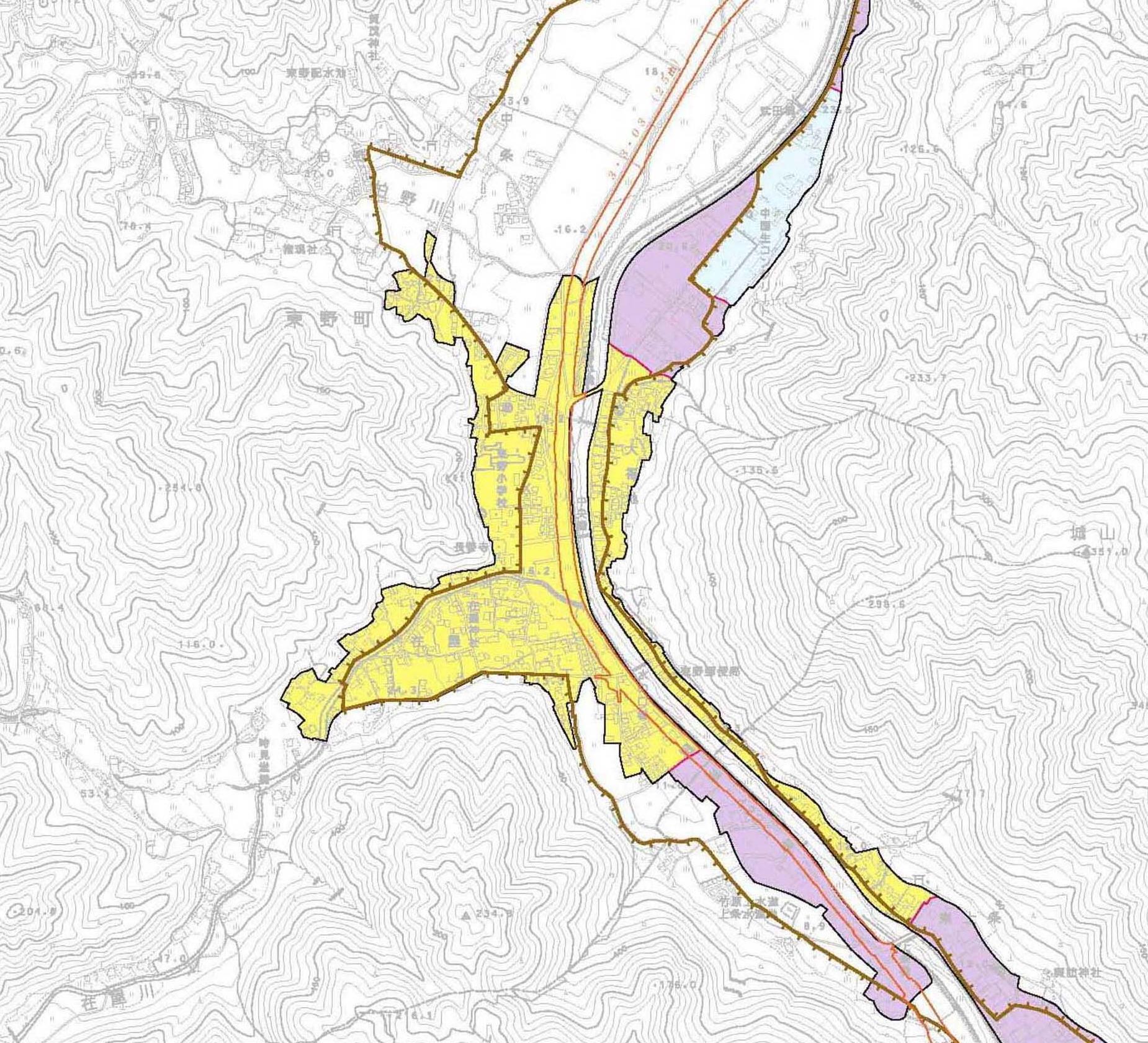 都市計画図e04の地図画像