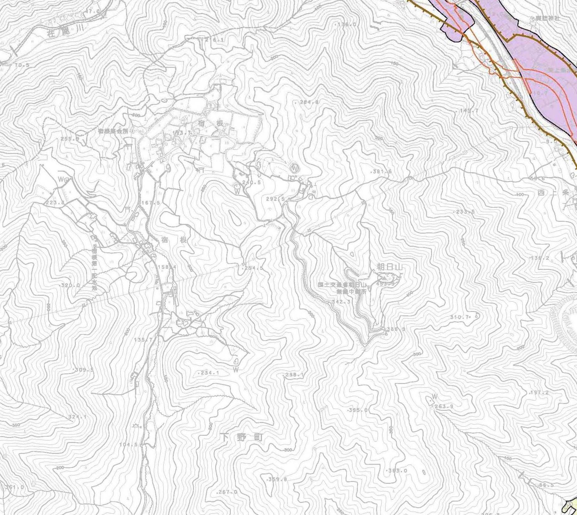 都市計画図e05の地図画像