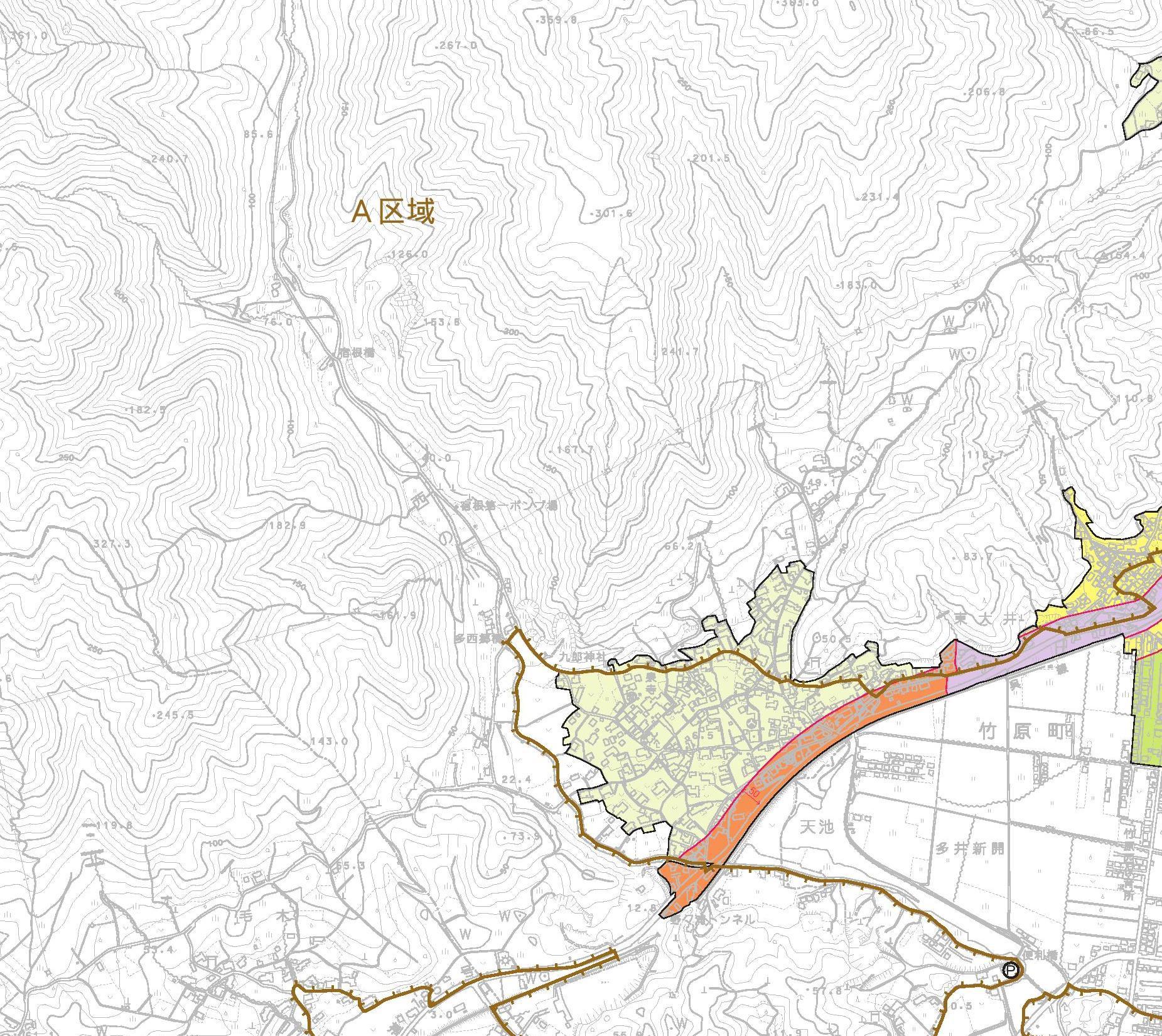 都市計画図e06の地図画像