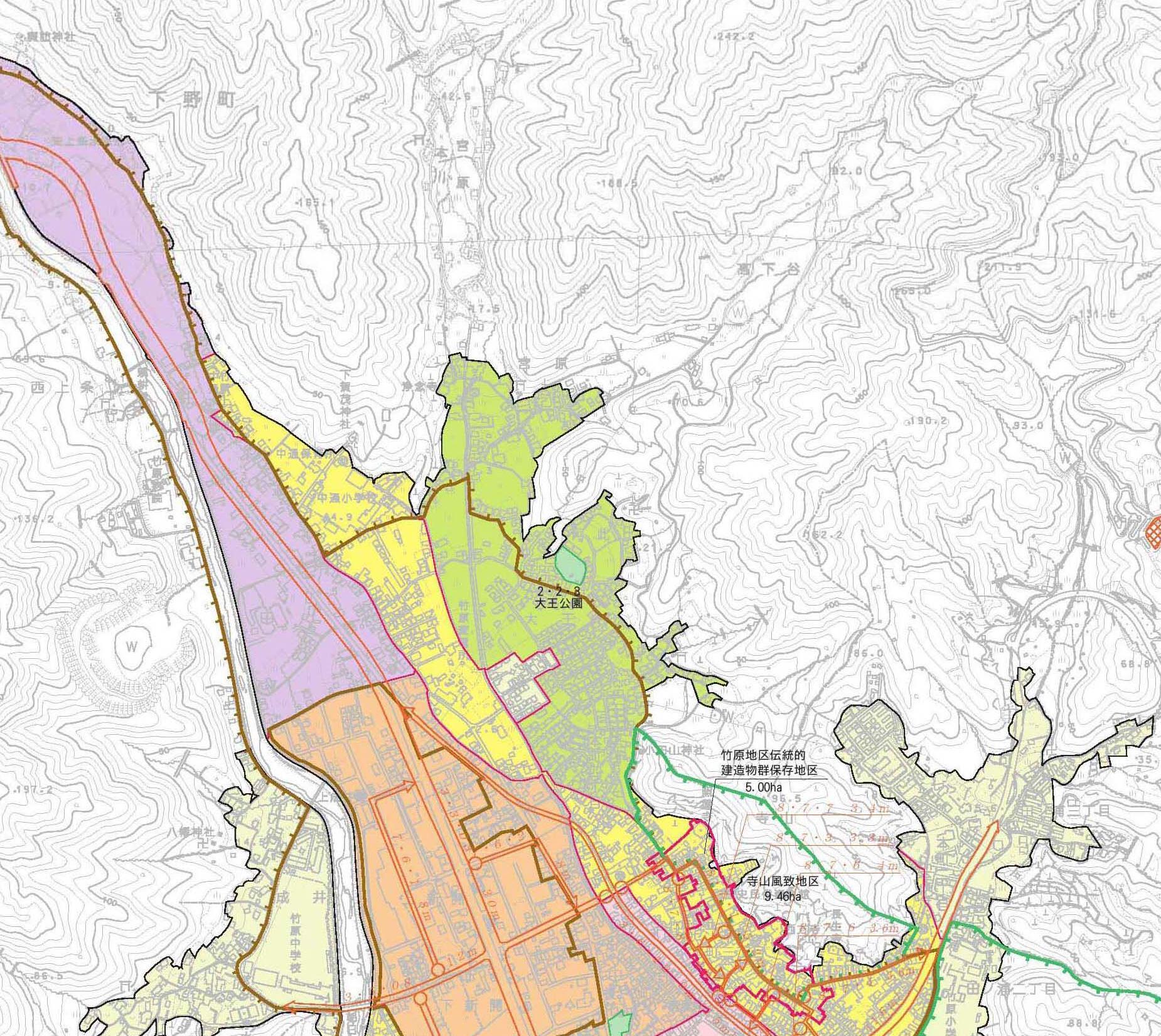 都市計画図f05の地図画像