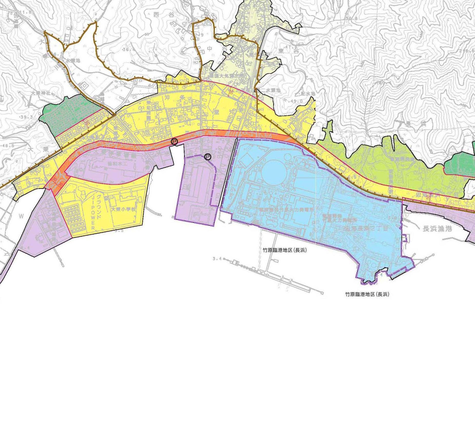 都市計画図h06の地図画像