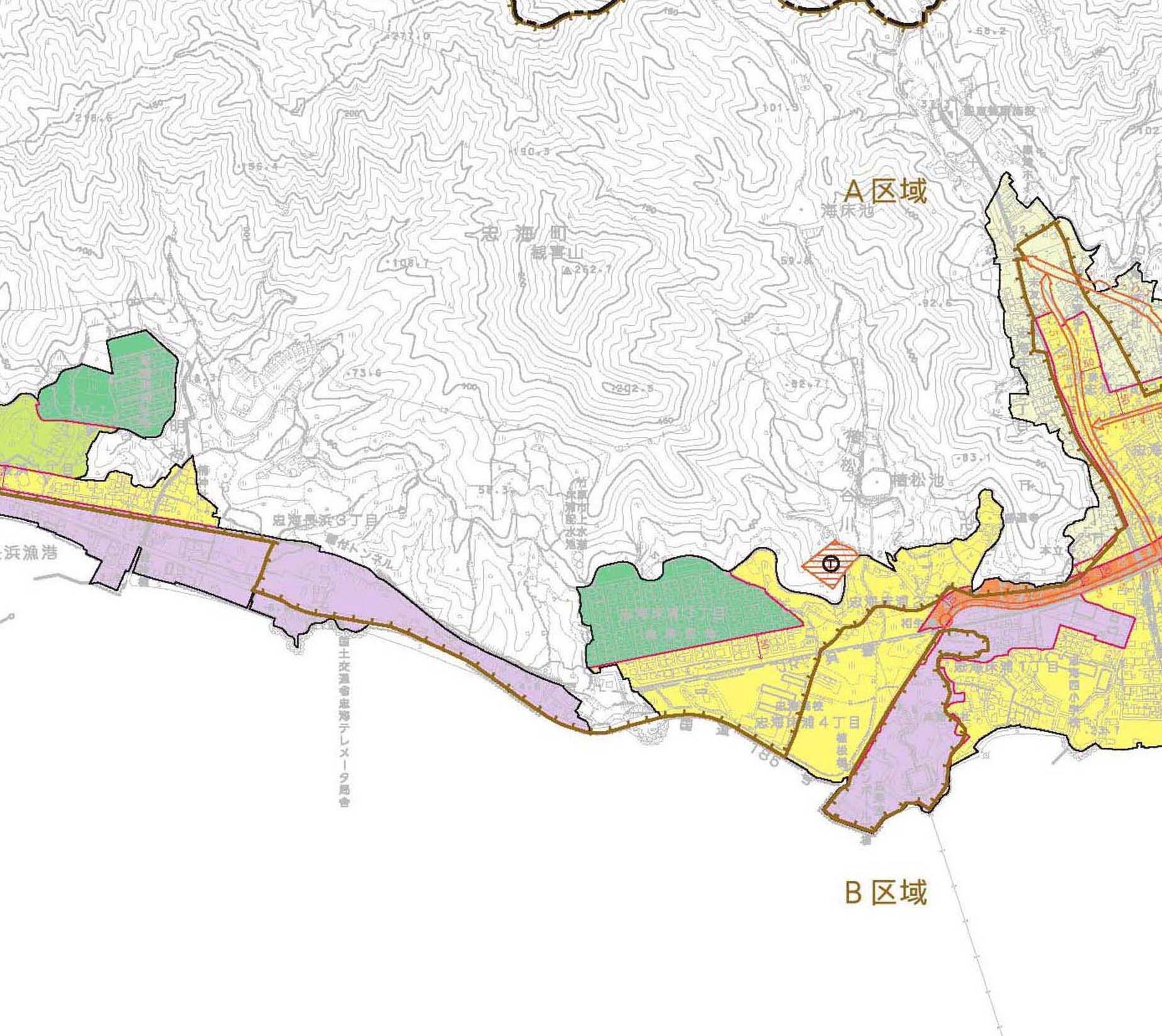 都市計画図i06の地図画像