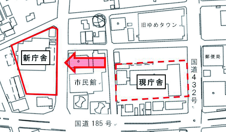 移転位置図
