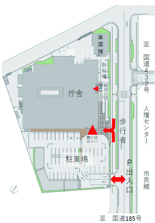 敷地配置図